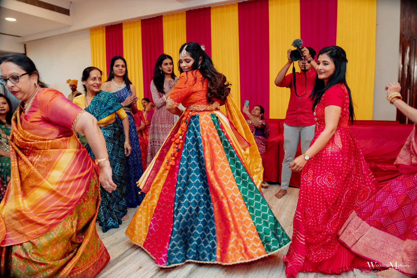 Multi Colour Lehenga