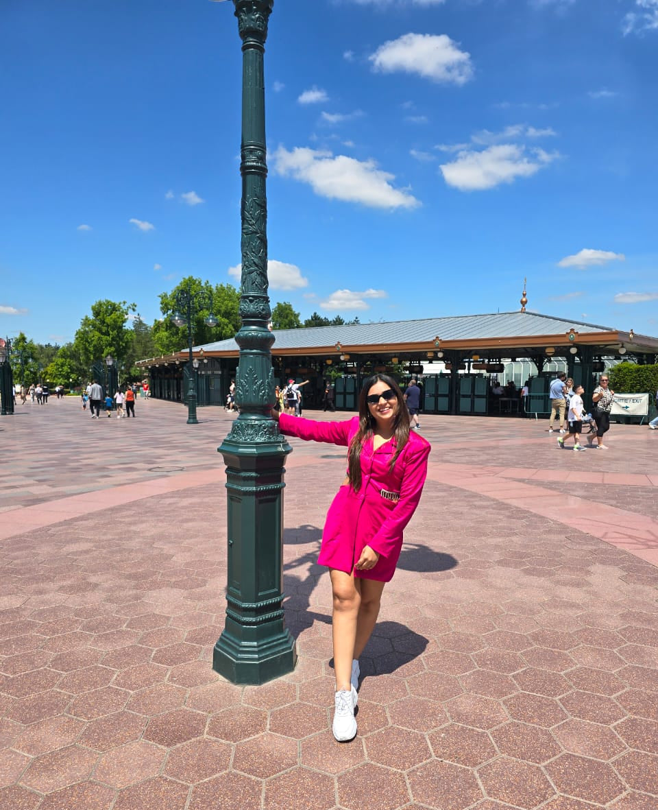 Hot Pink Short Dress