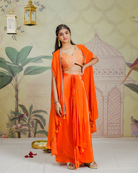 Orange Cape Set